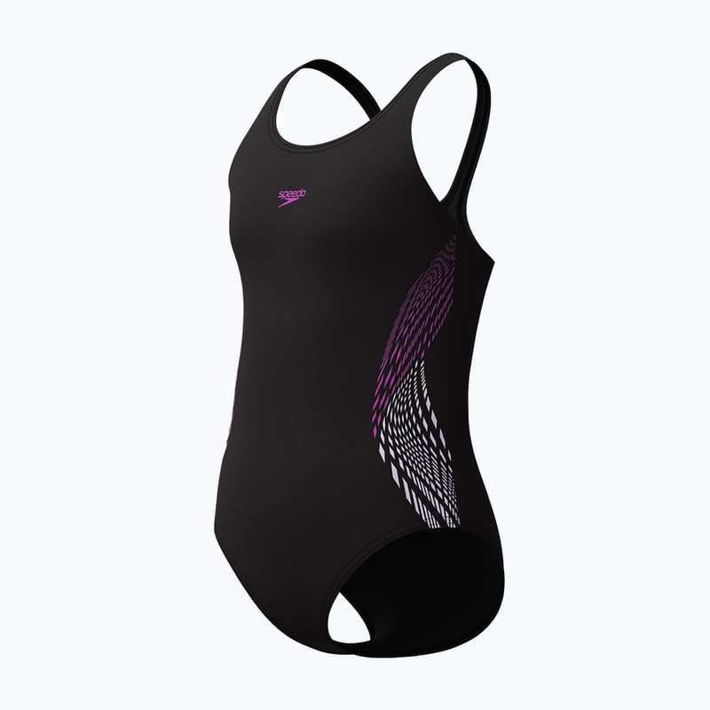 Detské jednodielne plavky Speedo Plastisol Placement Muscleback diva 3