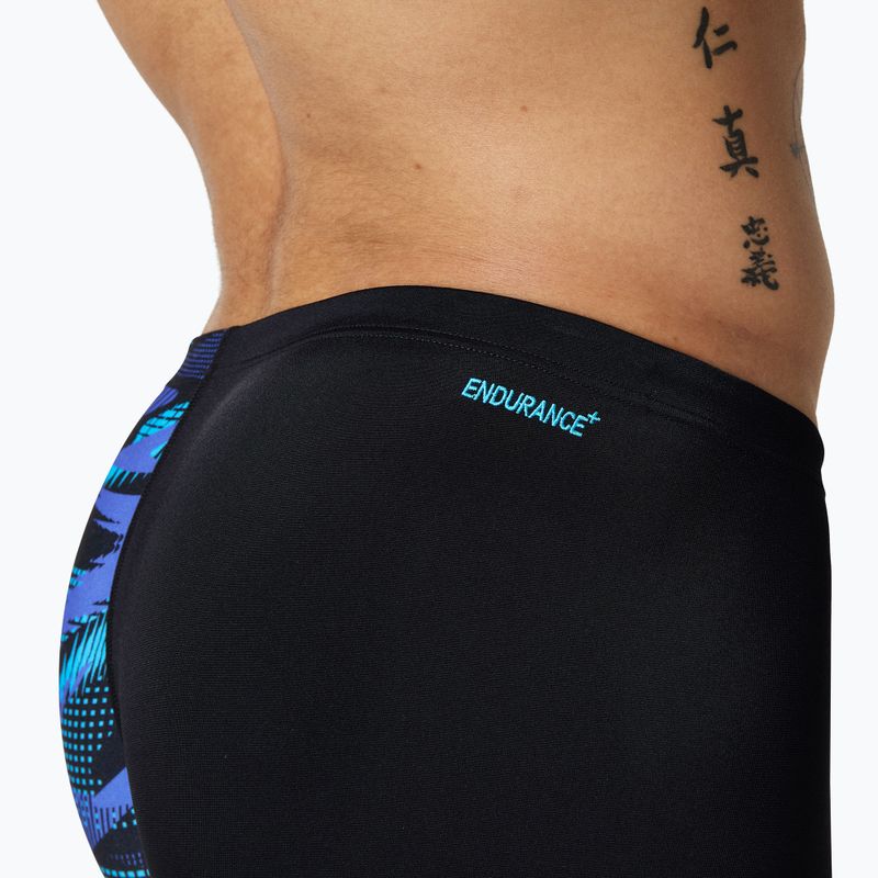 Speedo pánske plavecké džemmery HyperBoom V-Cut Jammer black/cobalt pop 4