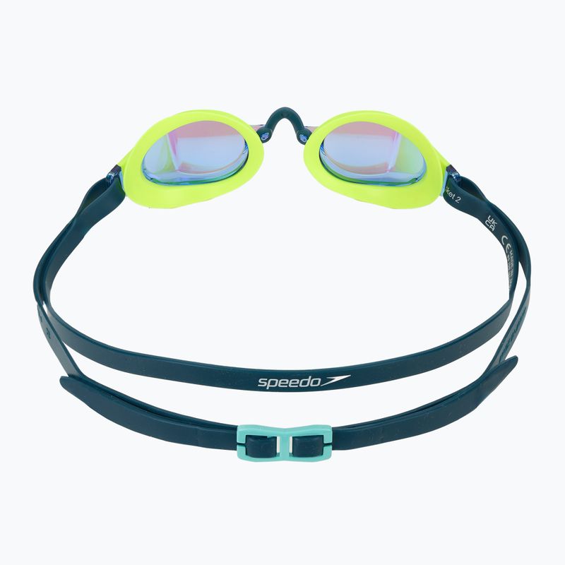 Plavecké okuliare Speedo Fastskin Speedsocket 2 Mirror hyper yellow/cobalt/emerald 4