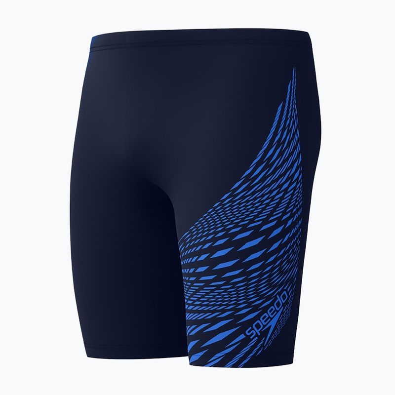 Pánske plavecké jammery Speedo Medley Logo Jammer navy/cobalt pop 3