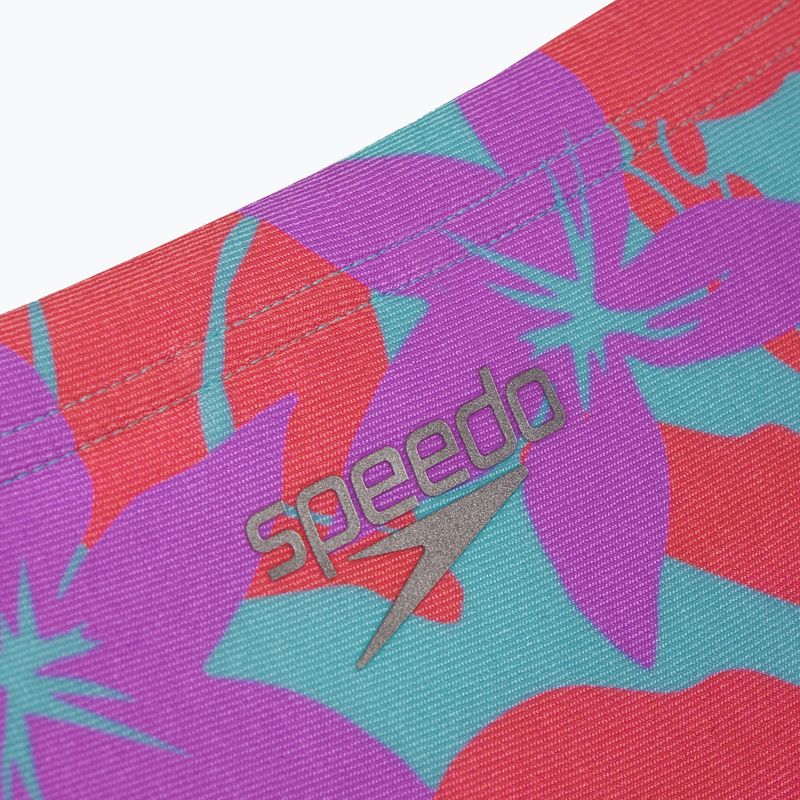 Dół od stroja pływackiego Speedo Allover Digital Hipster Brief Kaluna floral/arctic 4