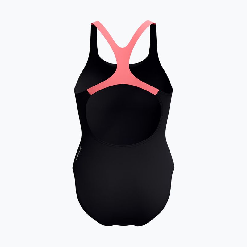 Dámske jednodielne plavky Speedo Medley Logo Medalist coral sands 2