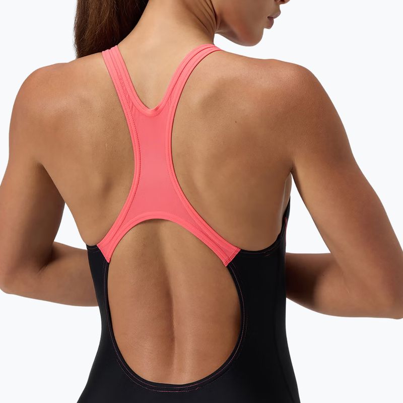 Dámske jednodielne plavky Speedo Medley Logo Medalist coral sands 9