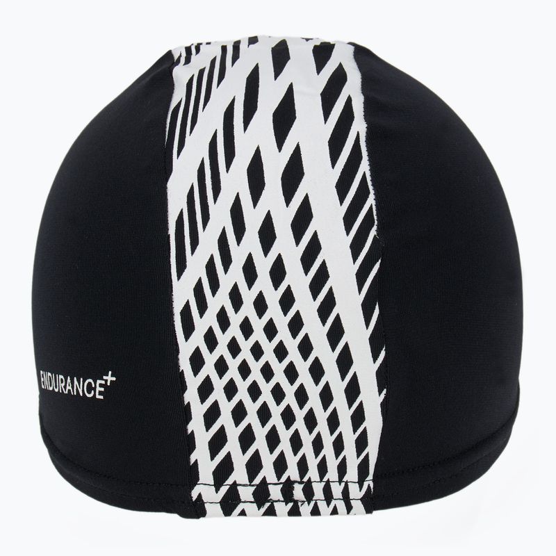 Plavecká čiapka Speedo Boom Endurance+ black/white boho diamonds 2
