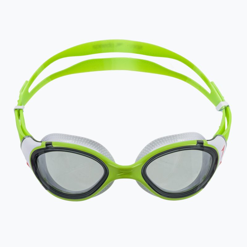 Plavecké okuliare Speedo Biofuse 2.0 green fizz / steel 2