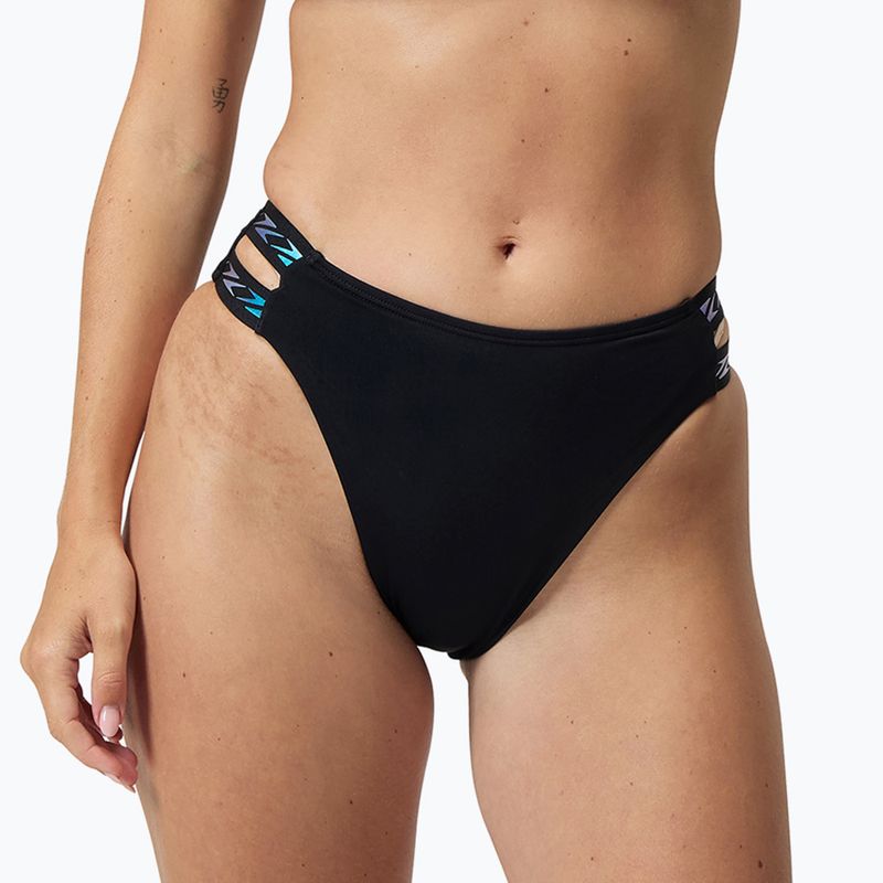 Dámske dvojdielne plavky Speedo Solid Logo Elastic High Waist Bottom speedo black 4