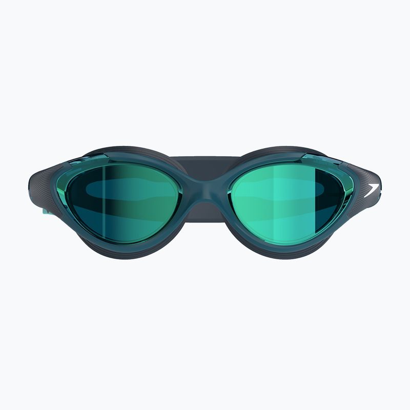 Dámske plavecké okuliare Speedo Biofuse 2.0 Mirror dark teal / cobalt / emerald mirror 2