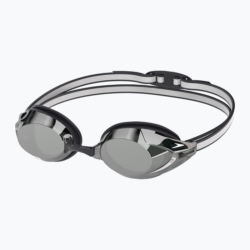 Plavecké okuliare Speedo Vanquisher 3.0 Mirrored black / smoke / silver mirror