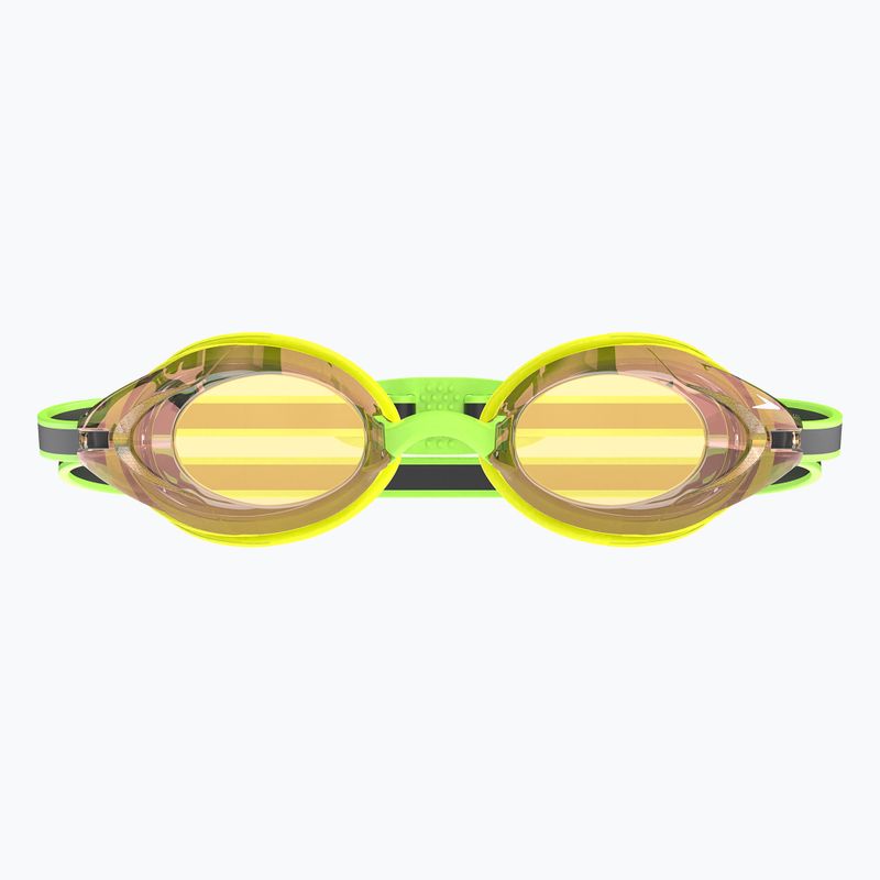 Plavecké okuliare Speedo Vanquisher 3.0 Mirrored hyper yellow/grey/ablaze mirror 2