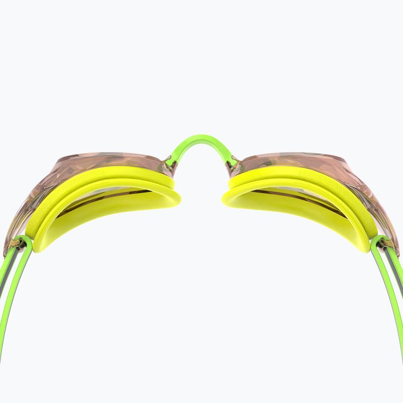 Plavecké okuliare Speedo Vanquisher 3.0 Mirrored hyper yellow/grey/ablaze mirror 3