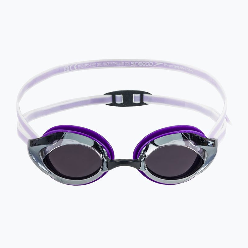Dámske plavecké okuliare Speedo Vanquisher 3.0 Mirrored purple haze/iris/silver mirror 2