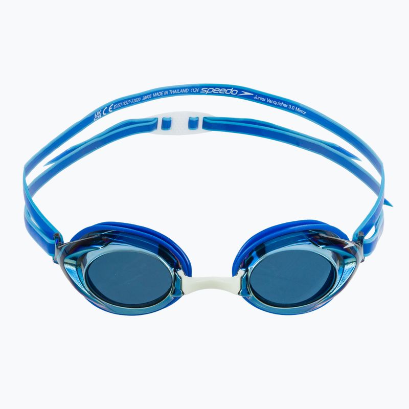 Detské plavecké okuliare Speedo Vanquisher 3.0 Mirror cobalt pop / cobalt / gold mirror 2