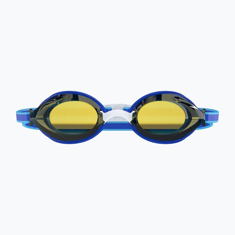 Detské plavecké okuliare Speedo Vanquisher 3.0 Mirror cobalt pop / cobalt / gold mirror 2