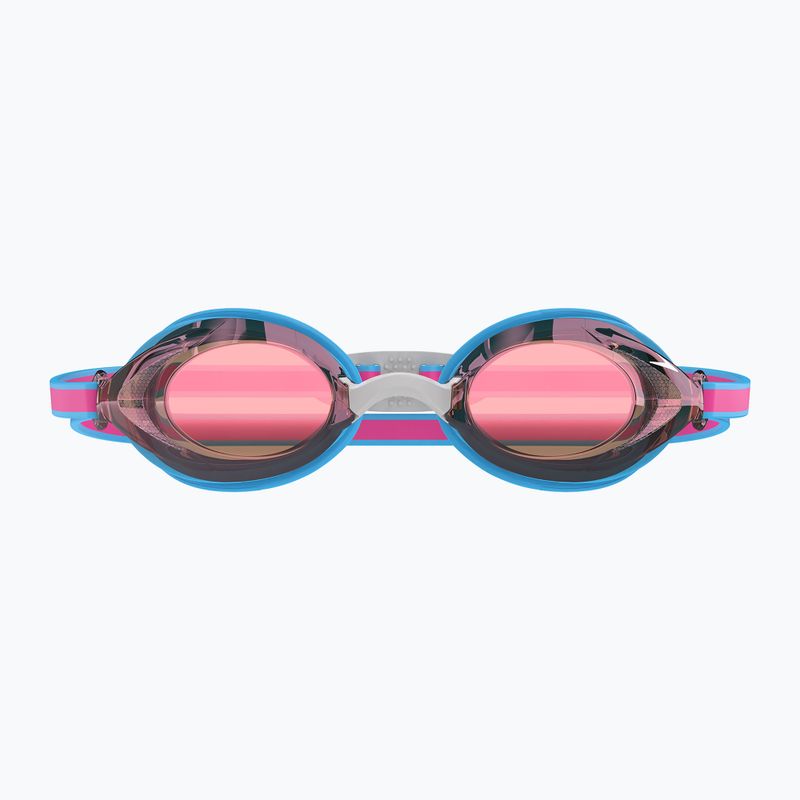 Speedo Vanquisher 3.0 Mirror detské plavecké okuliare picton blue/vermillion/gold mirror 2
