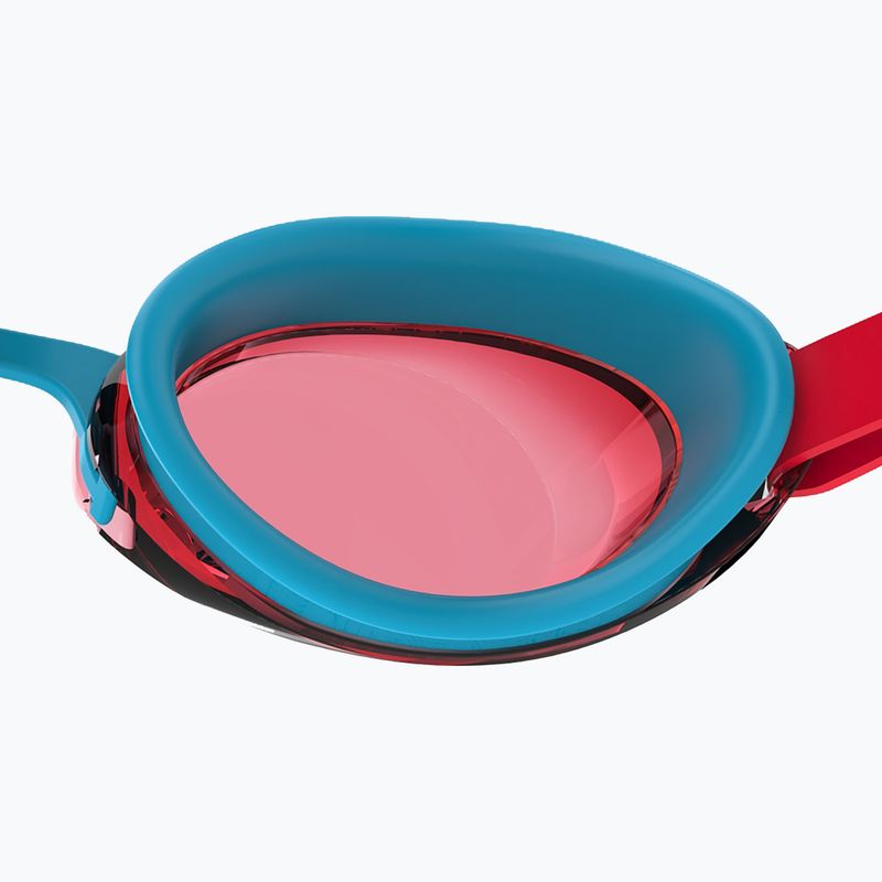 Detské plavecké okuliare Speedo Jet 2.0 turquoise / lava red 6