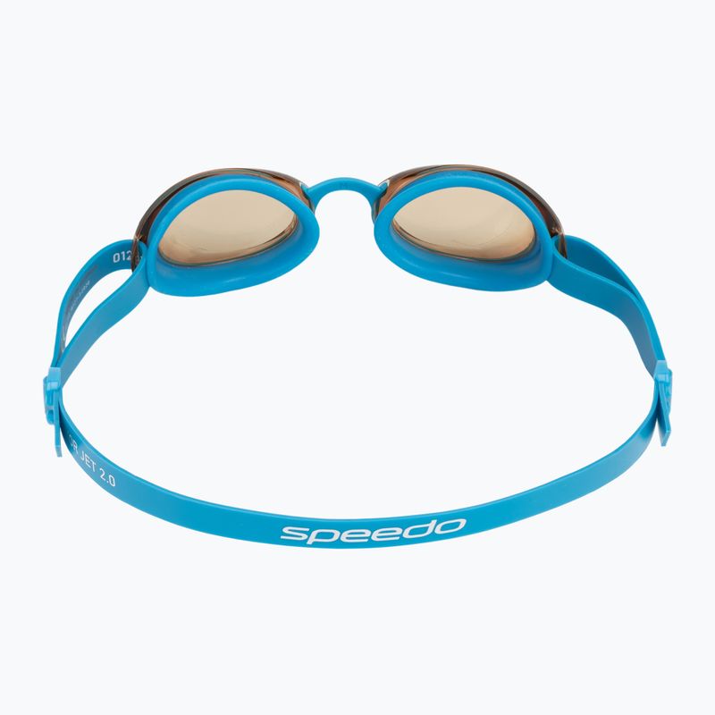 Detské plavecké okuliare Speedo Jet 2.0 azure blue / parrot 4