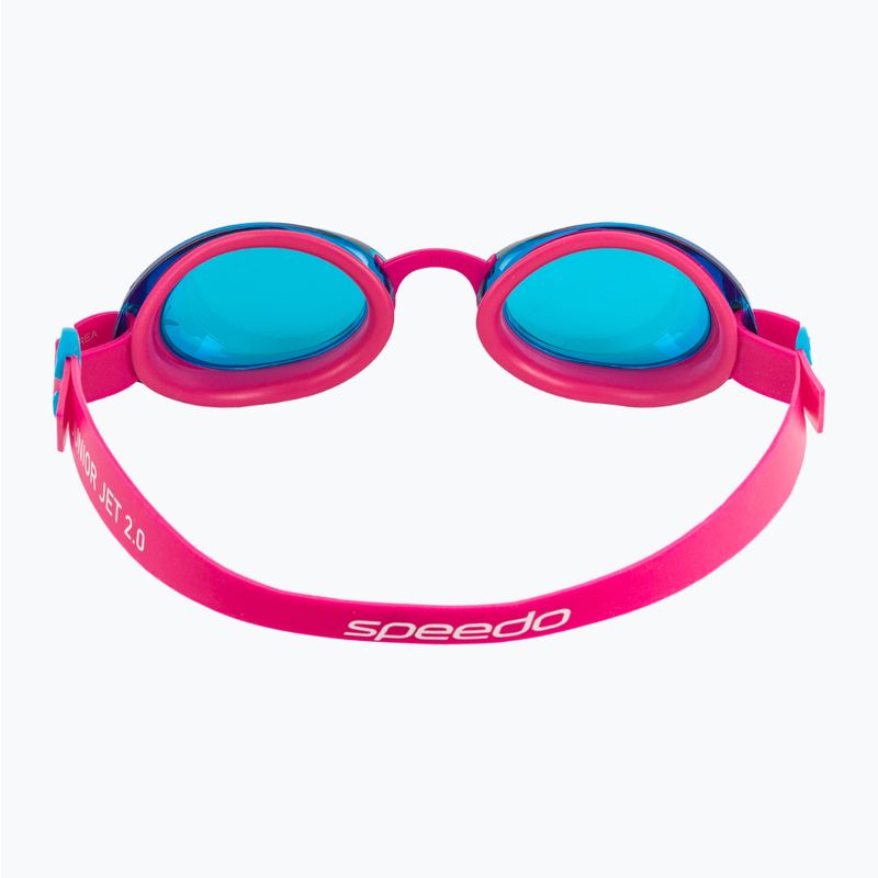 Detské plavecké okuliare Speedo Jet 2.0 electric pink / azure blue 4