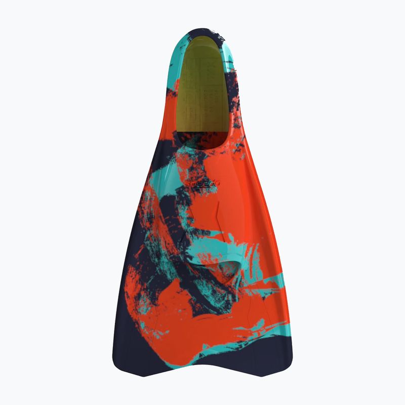Plavecké plutvy Speedo Medium Blade peacoat/volcanic orange/arctic glass 2