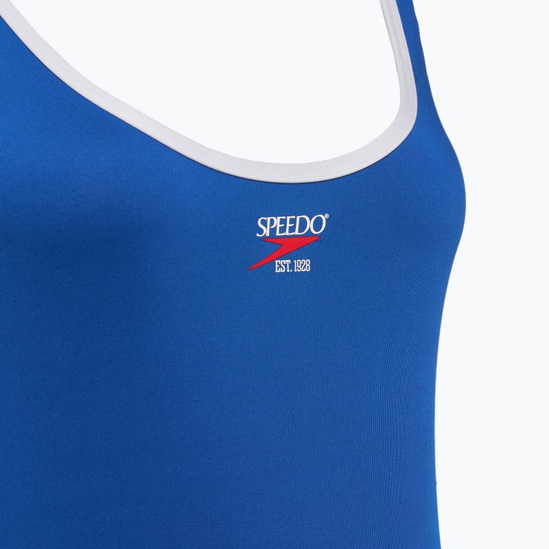 Dámske jednodielne plavky Speedo Solid Bound Scoop turkish sea 3