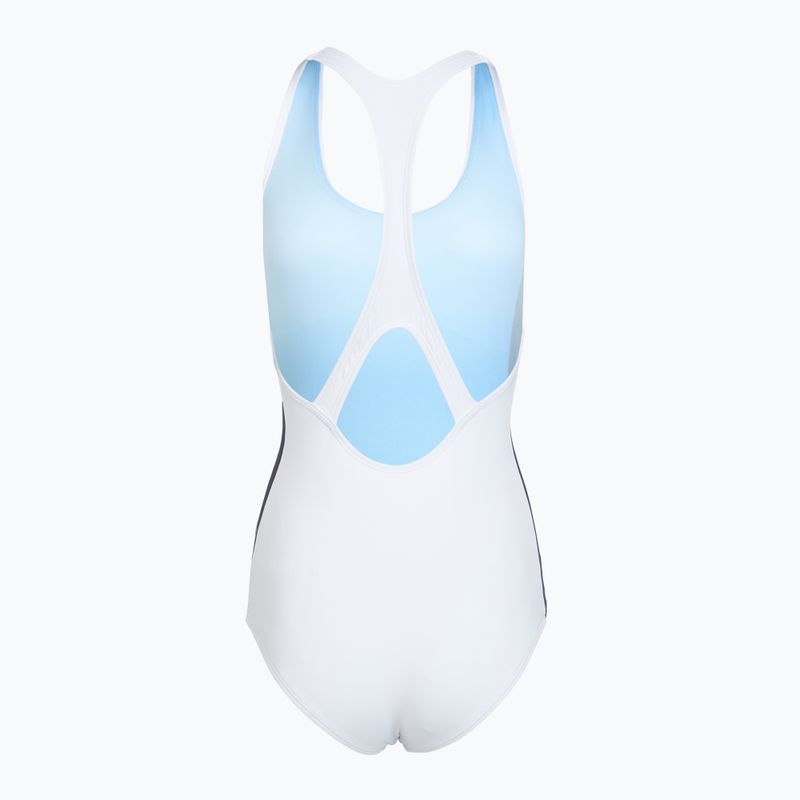 Dámske jednodielne plavky Speedo Jetstream Boyleg bright white 2
