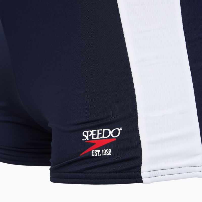 Pánske plavecké boxerky Speedo Colorblock Square Leg peacot 3