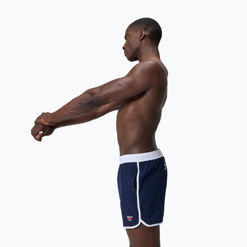 Pánske plavkové šortky Speedo Jetstream Retro Logo Volley 16" peacoat 7