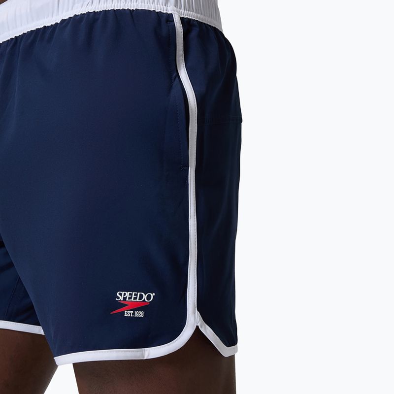 Pánske plavkové šortky Speedo Jetstream Retro Logo Volley 16" peacoat 8