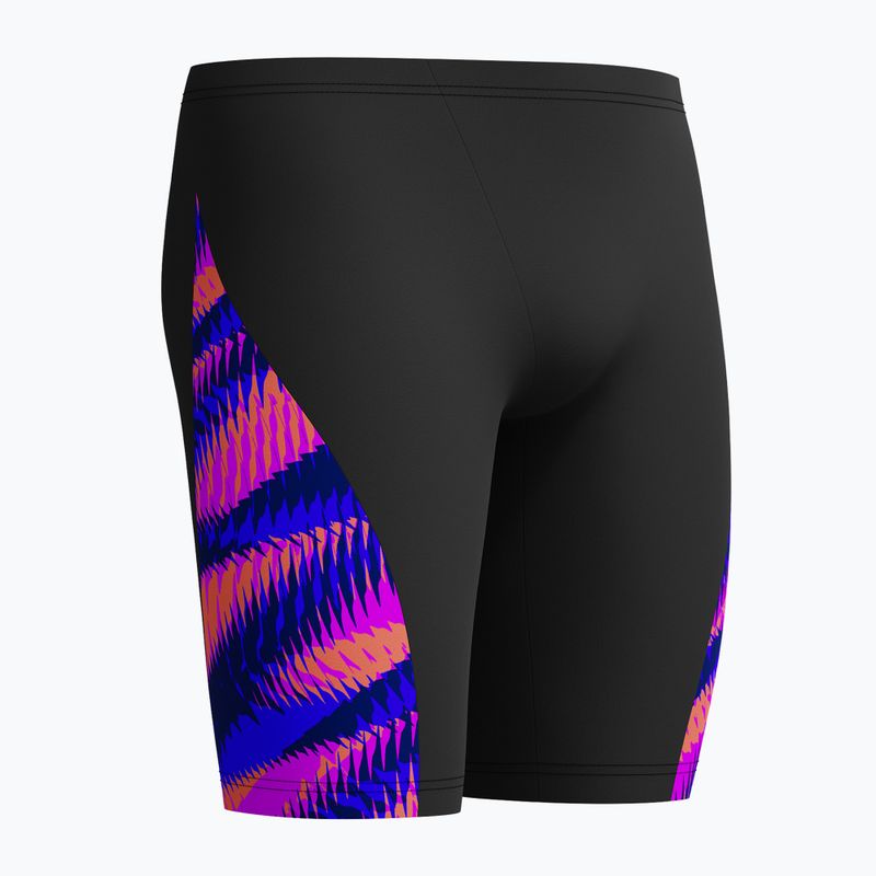 Speedo Pánske digitálne V-Cut plavecké nohavice s britvou ostrou/diva 2