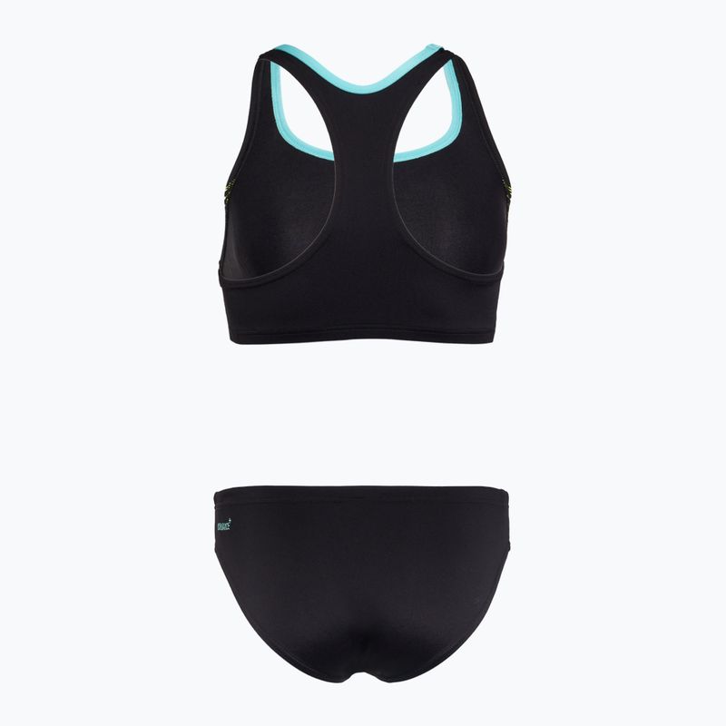 Dámske dvojdielne plavky Speedo Placement hyper yellow 2