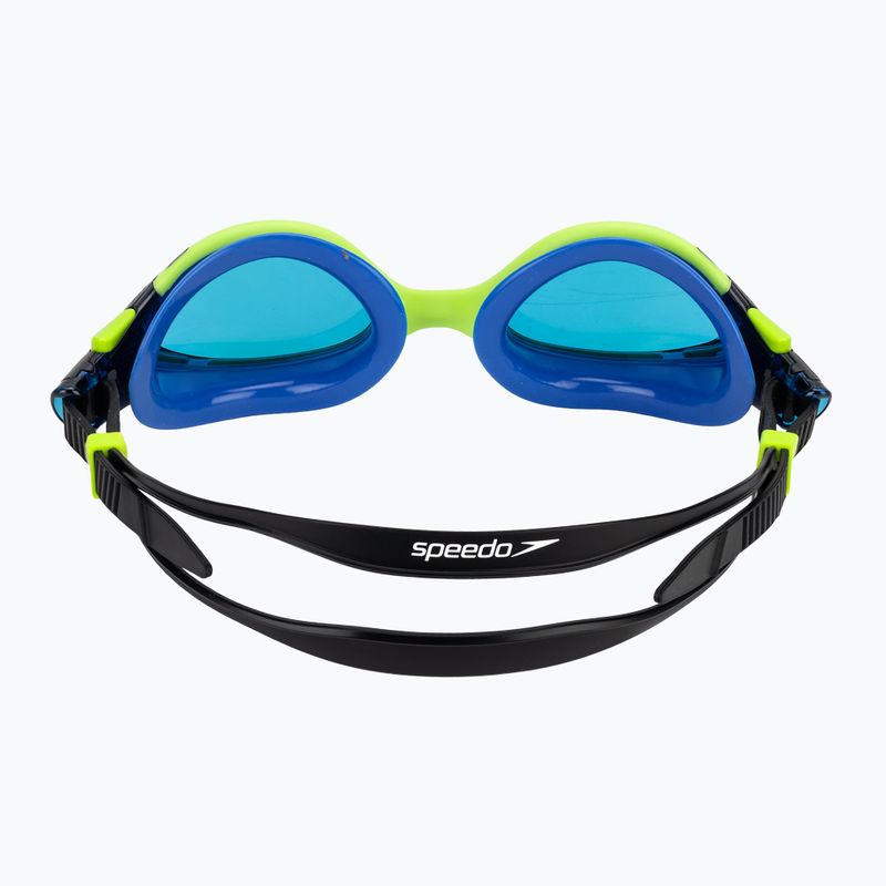 Plavecké okuliare Speedo Biofuse 2.0 Mirror electric lime / cobalt / iris mirror 4