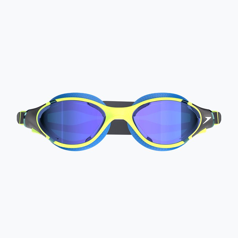 Plavecké okuliare Speedo Biofuse 2.0 Mirror electric lime / cobalt / iris mirror 2