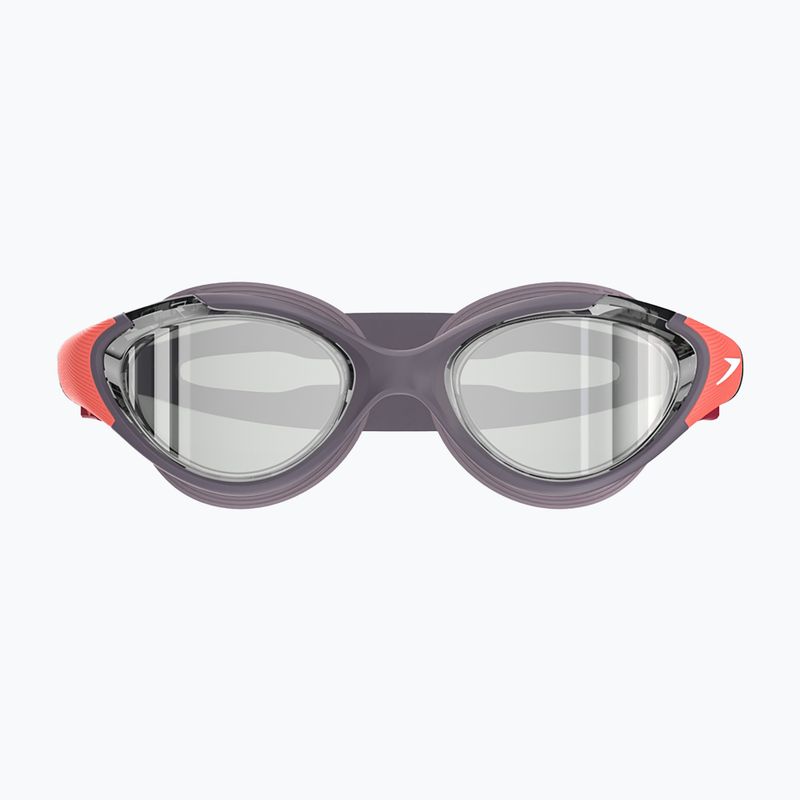 Dámske plavecké okuliare Speedo Biofuse 2.0 Mirror vintage fog / steel / silver mirror 2