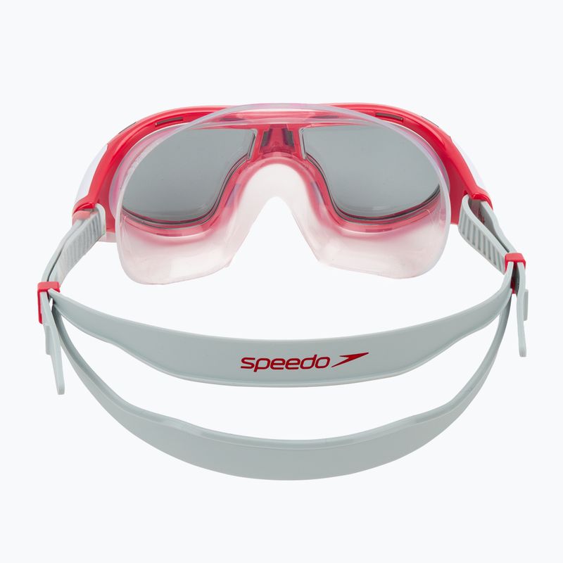 Plavecká maska dziecięce Speedo Biofuse 2.0 high risk red / smoke 4