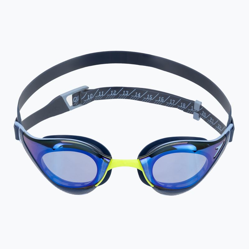 Plavecké okuliare Speedo Fastskin Pure Focus Mirror sugar blue / smoke / iris mirror 2