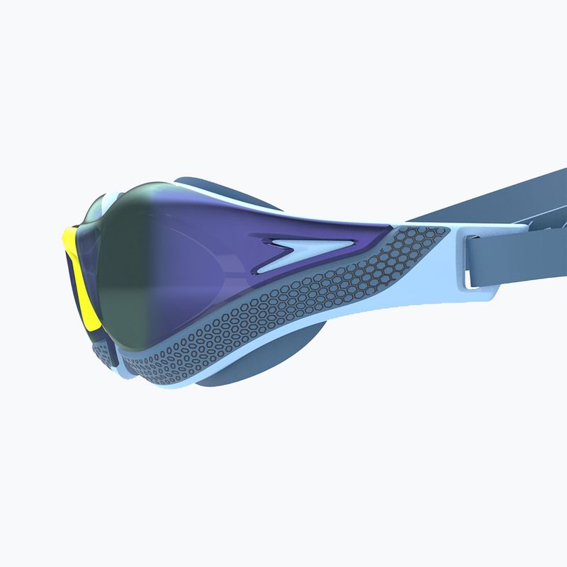 Plavecké okuliare Speedo Fastskin Pure Focus Mirror sugar blue / smoke / iris mirror 3