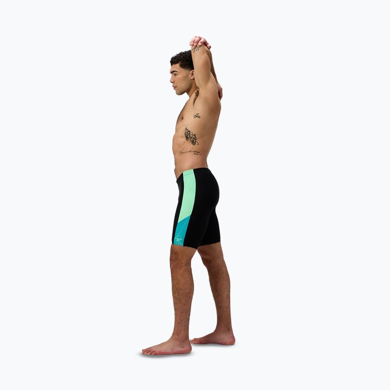 Pánske plavky Speedo Dive Jammer black/turquoise gem 2