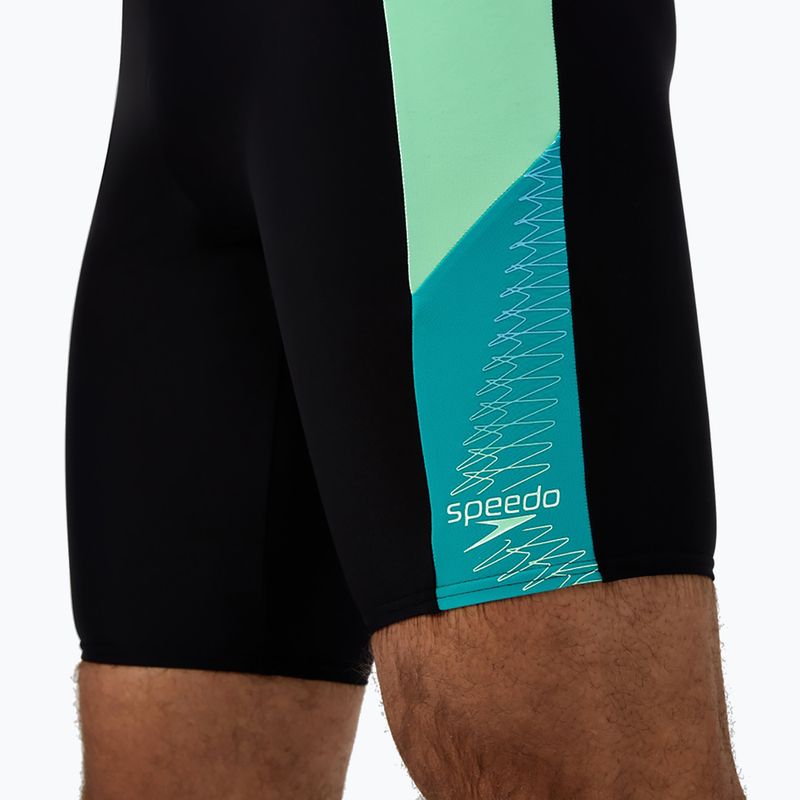 Pánske plavky Speedo Dive Jammer black/turquoise gem 5