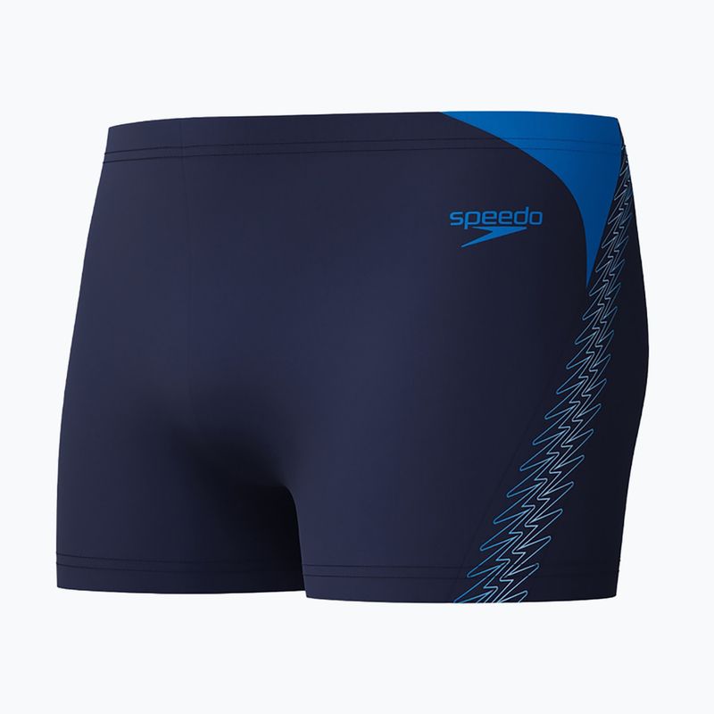 Pánske plavky boxerky Speedo Hyper Boom Splice true peacoat/lagoon blue 3