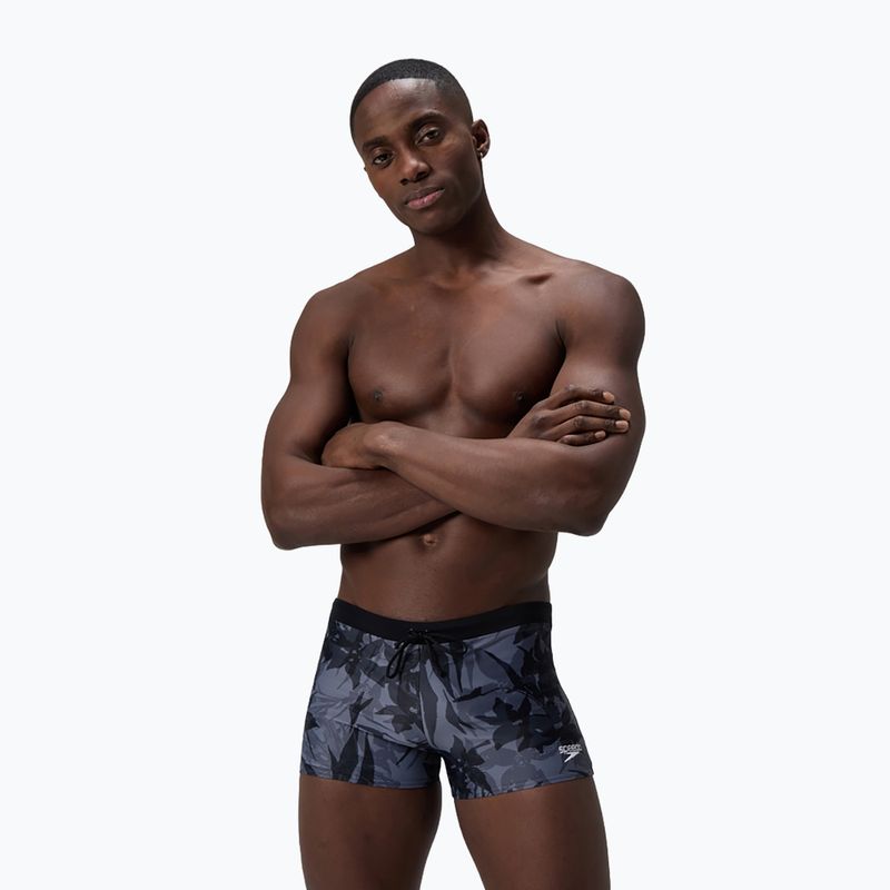 Pánske plavky boxerky Speedo Valmilton grey lead 6