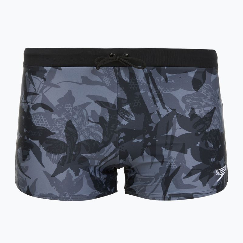 Pánske plavky boxerky Speedo Valmilton grey lead