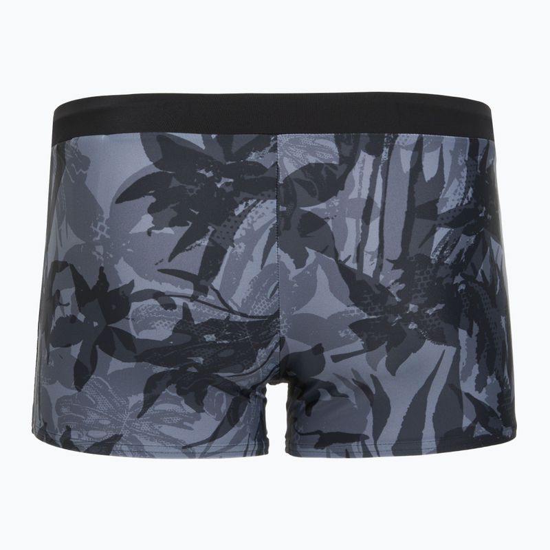 Pánske plavky boxerky Speedo Valmilton grey lead 2