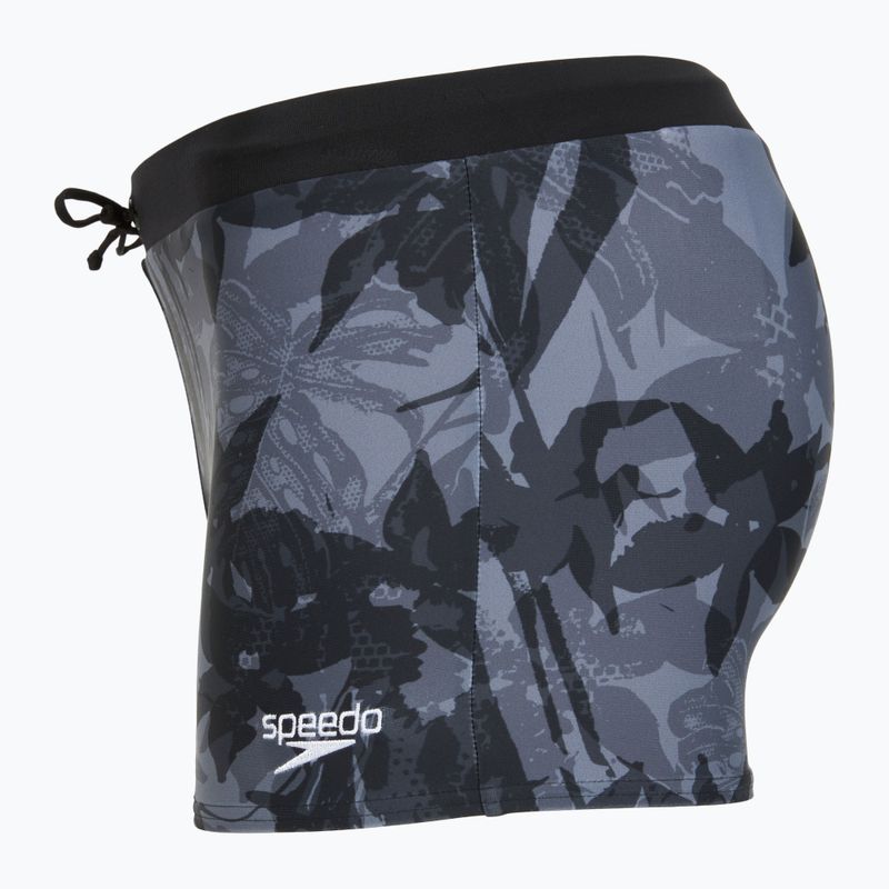 Pánske plavky boxerky Speedo Valmilton grey lead 3
