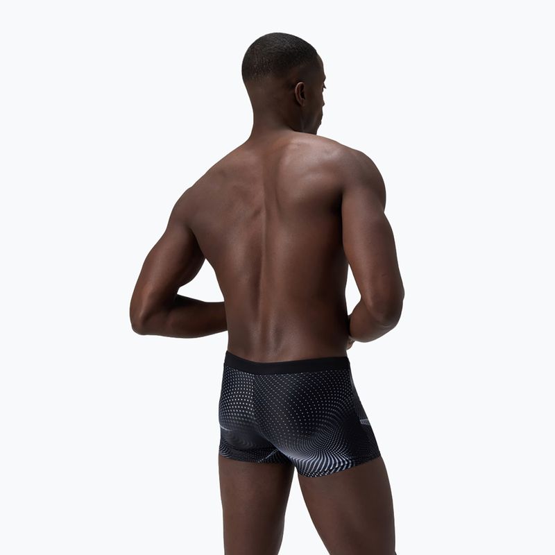 Pánske plavky boxerky Speedo Valmilton coin grey 2