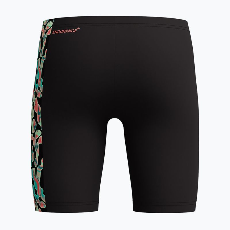 Detské plavky  Speedo Digital Panel Jammer neon coral 2