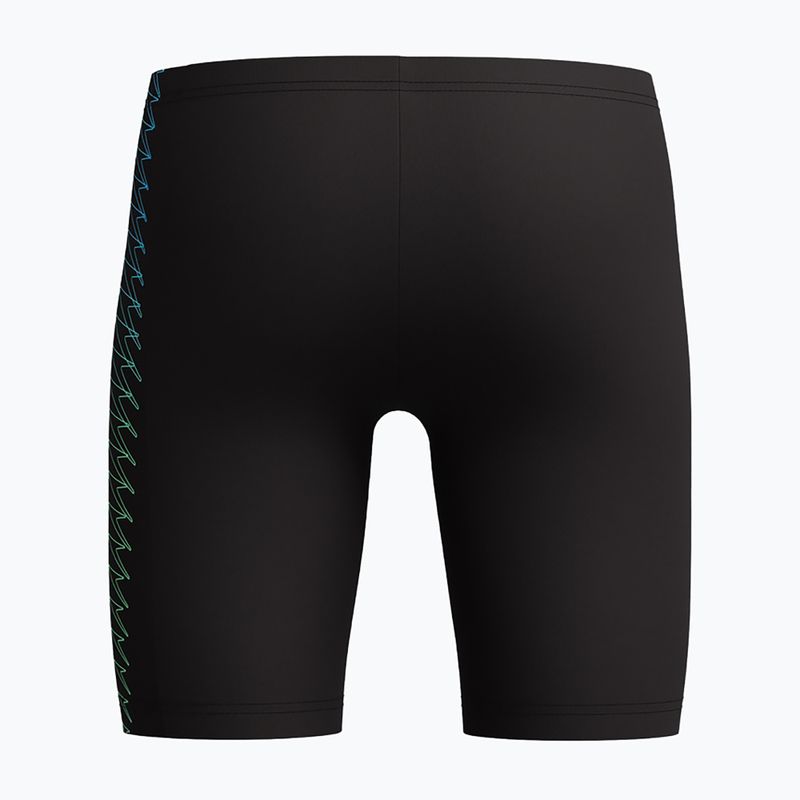 Detské plavecké jammery Speedo Plastisol Placement Jammer black/alfalfa green 2