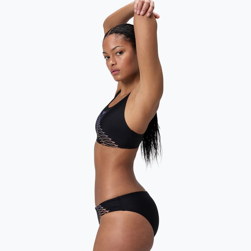 Dámske dvojdielne plavky Speedo Placement 2pc set bright peach 4