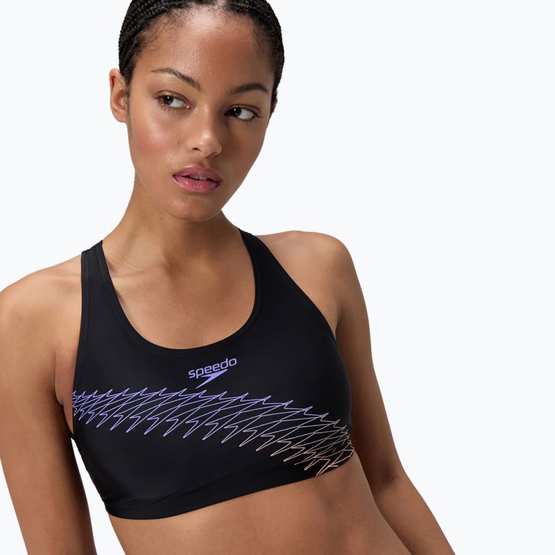 Dámske dvojdielne plavky Speedo Placement 2pc set bright peach 5