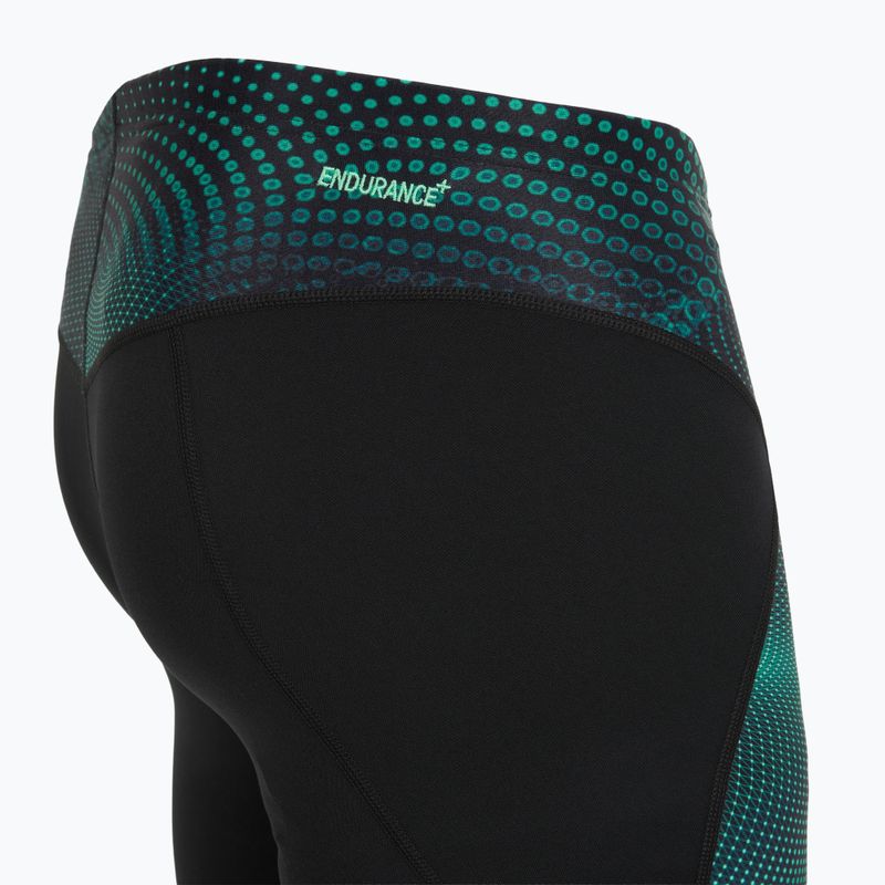 Pánske plavky Speedo Endurance+ Max Compression Jammer black/turquoise gem 4
