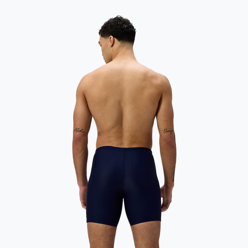 Pánske plavecké jammery Speedo Duo Logo Print Mid Jammer navy/sugar blue 3