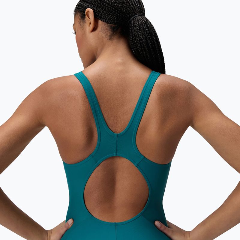 Dámske jednodielne plavky Speedo Colourblock 2.0 deep emerald 6